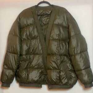 Y2K Clothes Inspired V-Neck Padded Winter Jacket